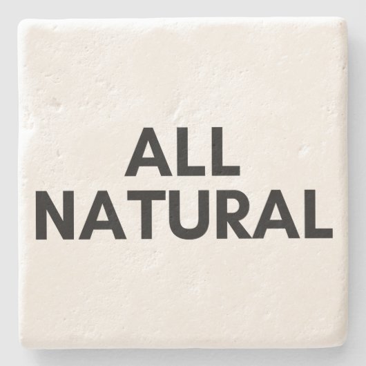 全く自然な ストーンコースター (正面)