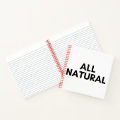 全く自然な ノートブック (内部)