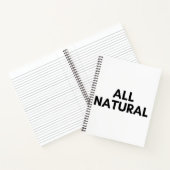 全く自然な ノートブック (内部)