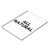 全く自然な ノートブック (左側)