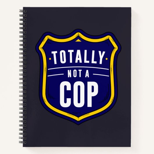全く警官ではない ノートブック (正面)