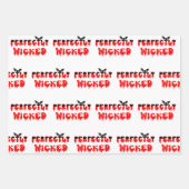 全く邪悪なハロウィーン ラッピングペーパーシート (正面2)