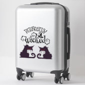 全く邪悪な黒猫 シール (スーツケース)