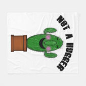 全く駄目だ フリースブランケット (正面(横))