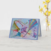 全く高く！ カード (黄色い花)