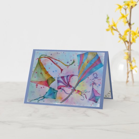 全く高く！ カード (黄色い花)