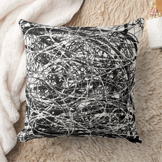 全く黒 クッション (ブランケット)