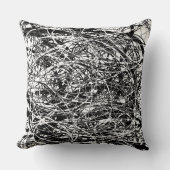 全く黒 クッション (正面)