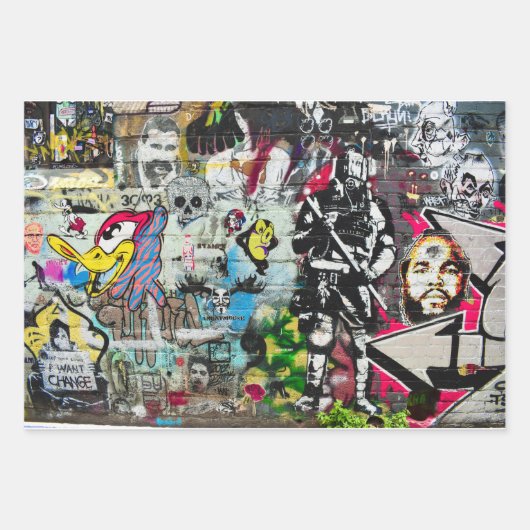 全く ラッピングペーパーシート (正面)