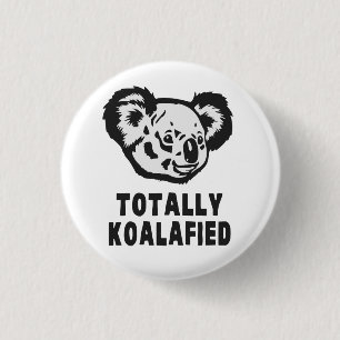 全くKoalafiedのコアラ 缶バッジ