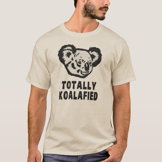 全くKoalafiedのコアラ Tシャツ (正面)