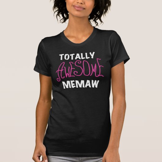 全くMemawの素晴らしいピンクのTシャツ Tシャツ (正面)