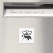 全てがオースソームだ!オーストラリアのシェパード マグネット (インサイチュ (食洗機))