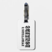 全てがボンカーズだ ラゲッジタグ (裏面縦)