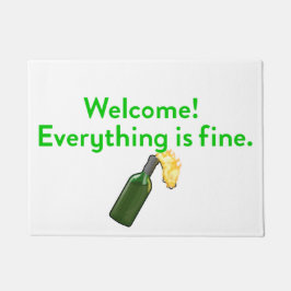 全てがモロトフ素晴らし·カクテル·ドアマット ドアマット