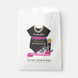 全てが夢だった| 90'sヒップホップピンク&金ゴールド フェイバーバッグ