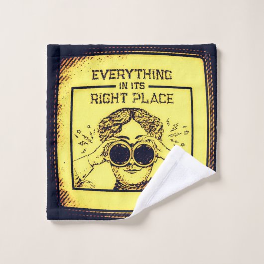 全てが正しい場所にある ウォッシュタオル (ウォッシュタオル)