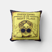 全てが正しい場所にある クッション (正面)