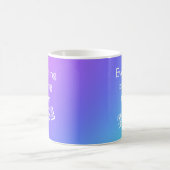 全てが泥沼に素晴らしなる コーヒーマグカップ (中央)