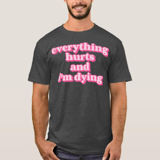 全てが痛み、Ix27mの死におもしろいのフィットネス Tシャツ