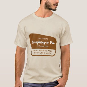全てが素晴らし国立公園Tシャツ Tシャツ