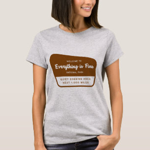 全てが素晴らし国立公園Tシャツ Tシャツ