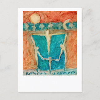 全てが繋がっていて、共に存在している。 ポストカード
