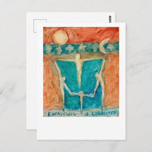 全てが繋がっていて、共に存在している。 ポストカード (正面/裏面)