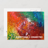 「全てが繋がってる」 ポストカード (正面/裏面)