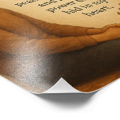 全てが闇に包まれた時、希望の信仰 フォトプリント            (角)