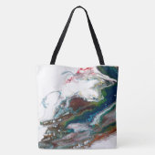 全てが18インチx 18インチの幅ストラップ:28'' l トートバッグ (裏面)