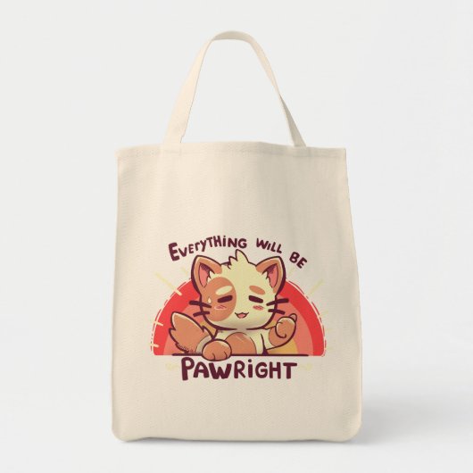 全てがPAWrightになります。 トートバッグ (正面)