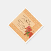 全てにおいて与え感謝してい1 Thes。5:18 スタンダードカクテルナプキン (角)