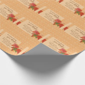 全てにおいて与え感謝してい1 Thes。5:18 ラッピングペーパー (角)