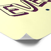 全てにおいて神のはっきりしたデザイン ポスター (角)