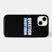 全てに疑問を iPhoneケース (裏面横)