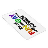 全てのおもしろいとゲイの権利だ マグネット (右側)