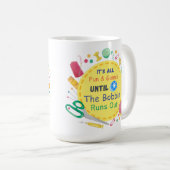 全てのおもしろいとゲームがボビンアウトに走なる コーヒーマグカップ (正面右)