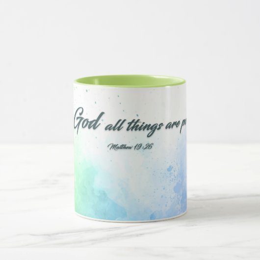 全てのことを考えてコーヒーマグ マグカップ (中央)