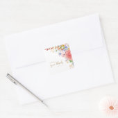 全てのこと与えで感謝してい- 1 These.5:18 スクエアシール (封筒)