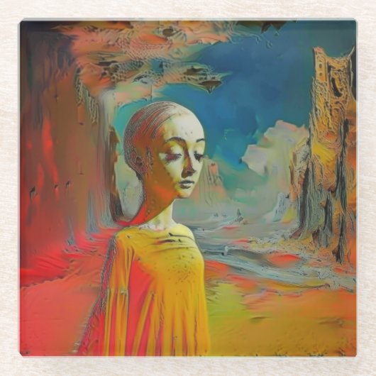 全てのすばらしいこと ガラスコースター (正面)