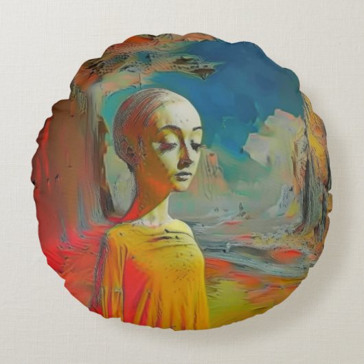 全てのすばらしいこと ラウンドクッション (正面)