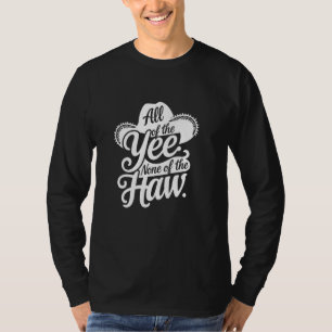 全てのイエノンスハウカントリーのカウボーイカウグ Tシャツ