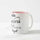 全てのクイーン生まれは二音のコー威厳があるヒーのマグカップに入っている ツートーンマグカップ (正面右)