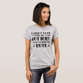 全てのボタンを押すつもりはなかったのに Tシャツ (正面フル)