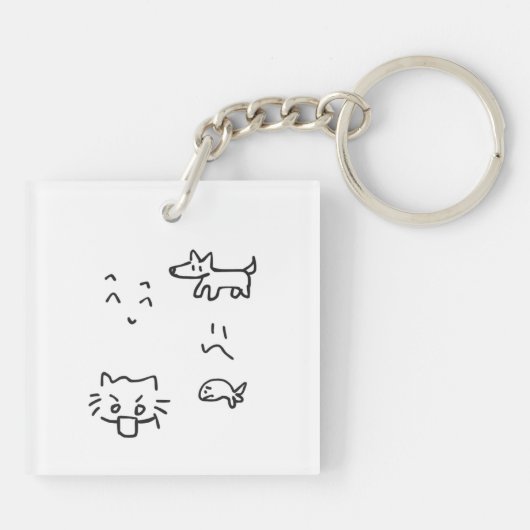 全てのミックス キーホルダー (裏面)