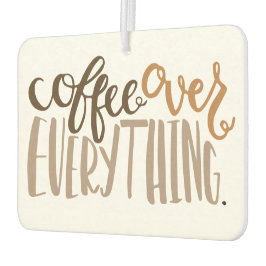 全ての上にコーヒーを入れる空気清浄剤 カーエアーフレッシュナー