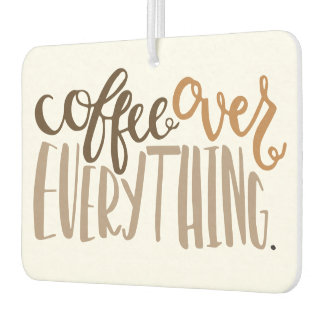 全ての上にコーヒーを入れる空気清浄剤 カーエアーフレッシュナー