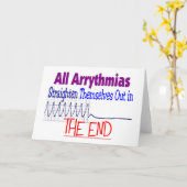 全ての不整脈はENDをストレートにする カード (黄色い花)