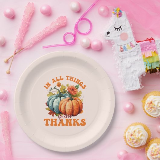 全ての事与えでは ペーパープレート (パーティー)